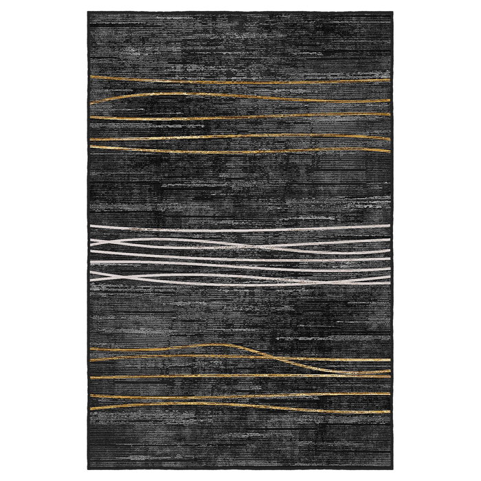 Conceptum Alfombra W892 Negra 60 x 100 cm